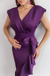 Purple Evening Dress