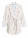 Kuşaklı Blazer Ceket - BEJ