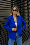 Kuşaklı Blazer Ceket - SAKS