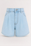 MGZ Denim Şort - BUZ MAVİ