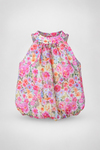 MGZ Halter Yaka Desenli Bluz - PEMBE