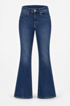 MGZ İspanyol Paça Denim Pantolon - MAVİ