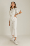 Mom Fit Jean Tulum - BEYAZ