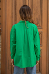 Oversize Gömlek - YEŞİL
