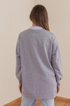 Oxford Yazılı Sweat - GRİ