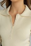 Beige Knitwear