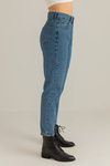 Slim Fit Mom Jean - MAVİ