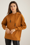 Ters Dikişli Sweat - TABA