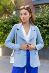 Tüvit Blazer Ceket - MAVİ