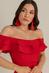 Red Evening Dress