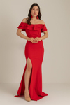 Red Evening Dress