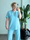 Basic İkili Modal Takım BEBE MAVİ-23MeUST00165