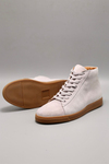 Alone Beige Suede Men Leather Shoes