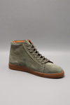 Alone Green Suede Men Leather Shoes