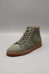 Alone Green Suede Men Leather Shoes