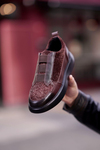 Balde Kahverengi Erkek Deri Ayakkabı