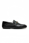 Dark Black Men Leather Shoes