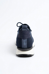 Delta Lacivert Mavi Triko & Hakiki Deri Sneaker