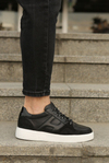 Gain Black Men Leather Shoes