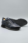 Glory Dark Blue Men Leather Shoes