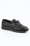 Hardy Black Men Leather Shoes