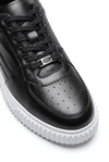 Pavlo Hakiki Deri Siyah Erkek Sneaker
