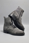 Pumzi Grey Suede Men Leather Shoes