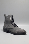 Pumzi Grey Suede Men Leather Shoes