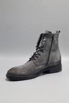 Pumzi Grey Suede Men Leather Shoes