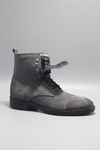 Pumzi Grey Suede Men Leather Shoes