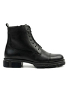 Rims Black Men Leather Shoes