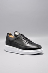 Strong Black Men Leather Shoes