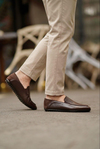 Timo Brown Men Leather Shoes
