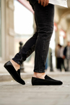 Timo Black Suede Men Leather Shoes