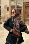 Ahsen Alemdar'ın Tercihi Mocha Dream Comfy İpek Şal