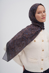 Bloom Kahve Nilla Pamuklu Şal