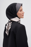 Manesa Siyah Mulbary İpek Eşarp