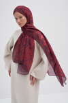 Marni Bordo Nilla Pamuklu Şal