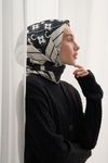 Twill Eşarp Eva Siyah