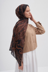 Vintage Bakır Nilla Pamuklu Şal