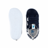 Hopfrög Smart Walker Recycled Canvas Barefoot Çocuk Ayakkabı Eco Lacivert