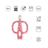 Matchstick Monkey Silikon Diş Kaşıyıcı Monkey Heart