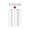 İpobomi Heart Kız Bebek Deri Patik