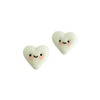 Tres Jolie Lollie Kalp Klips Küpe Glow in the Dark