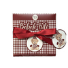 Asu Baby Vintage Bear Bordo Organik Pamuk Hediye Bebek Kiti