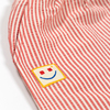 Beetle Beez Happy Stripes Çizgili Dokuma Baggy Pantolon Kırmızı