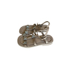 Zara Krem Taşlı Çocuk Sandalet 30