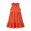 First of July Tangerine Lace Elbise