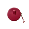 Carel Paris Pembe Deri Crossbody Çanta