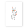 Happy Folks Çerçevesiz Poster Miss Bunny